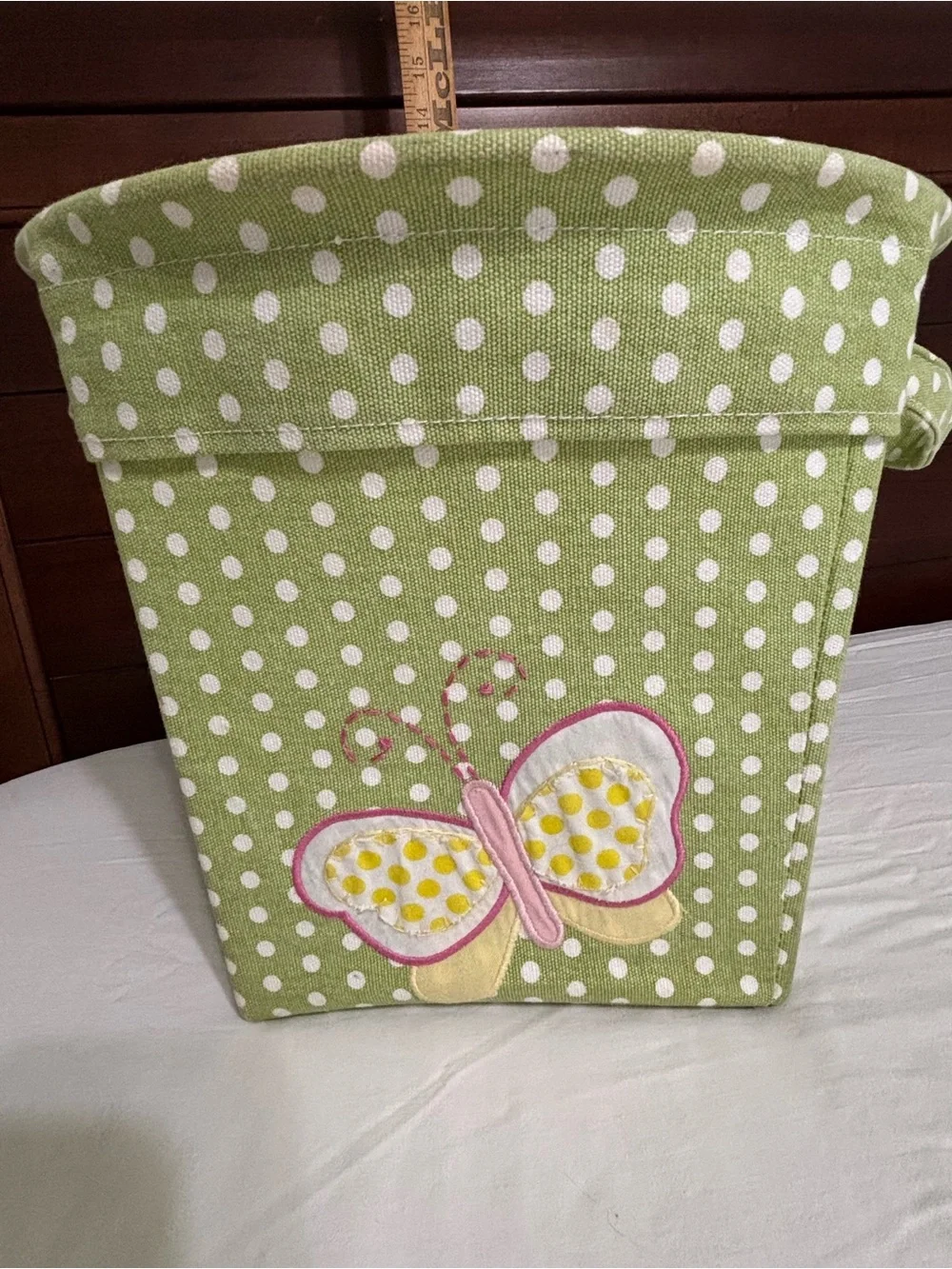 Pottery Barn Kids fabric storage